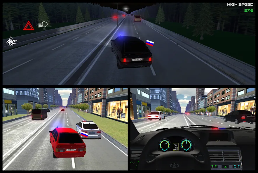 Traffic Racer 2023 - гонки (Трафик Рейсер 2022) [МОД Mega Pack] APK Android Screenshot 4