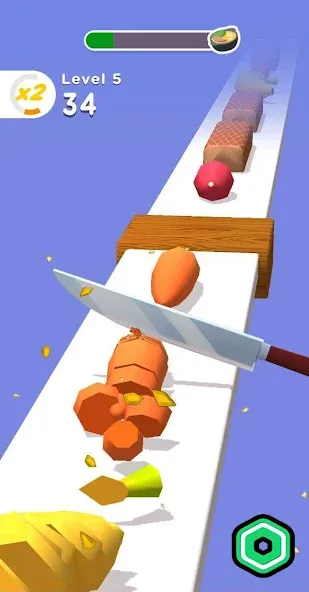 Super Slices Robux Roblominer (упер Слайсес Робукс Робломайнер) [МОД Premium] APK Android Screenshot 2