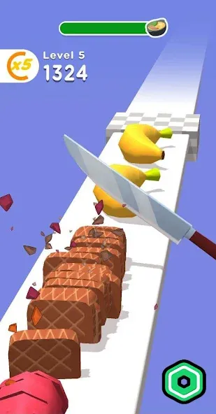 Super Slices Robux Roblominer (упер Слайсес Робукс Робломайнер) [МОД Premium] APK Android Screenshot 4