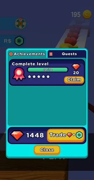 Super Slices Robux Roblominer (упер Слайсес Робукс Робломайнер) [МОД Premium] APK Android Screenshot 5