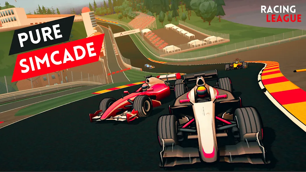Racing League: 3D Race Offline (Рейсинг Лига) [МОД Mega Pack] APK Android Screenshot 1