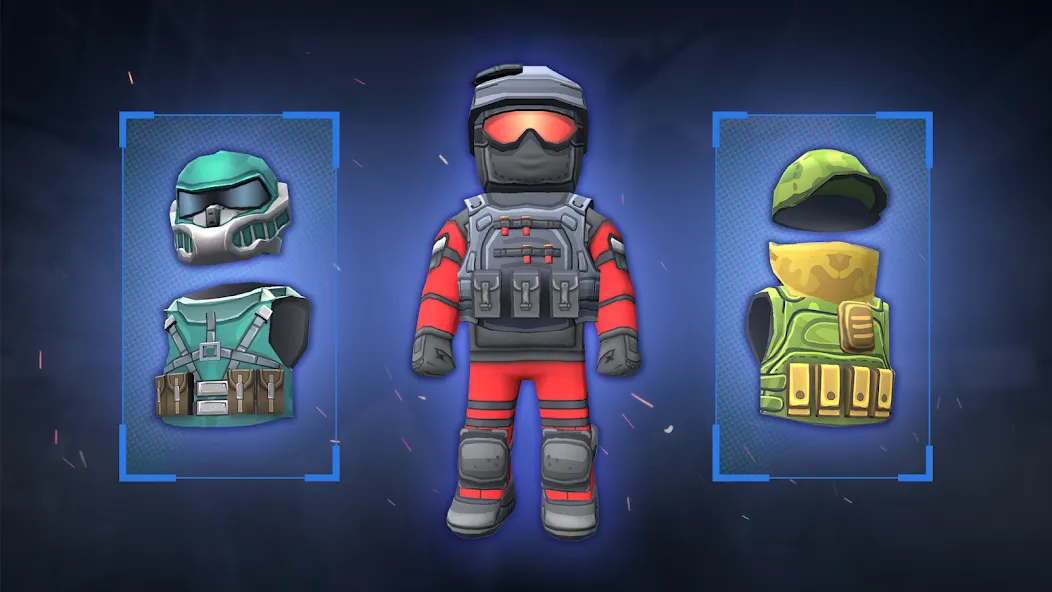 KUBOOM 3D: FPS Shooting Games [МОД Unlocked] APK Android Screenshot 4