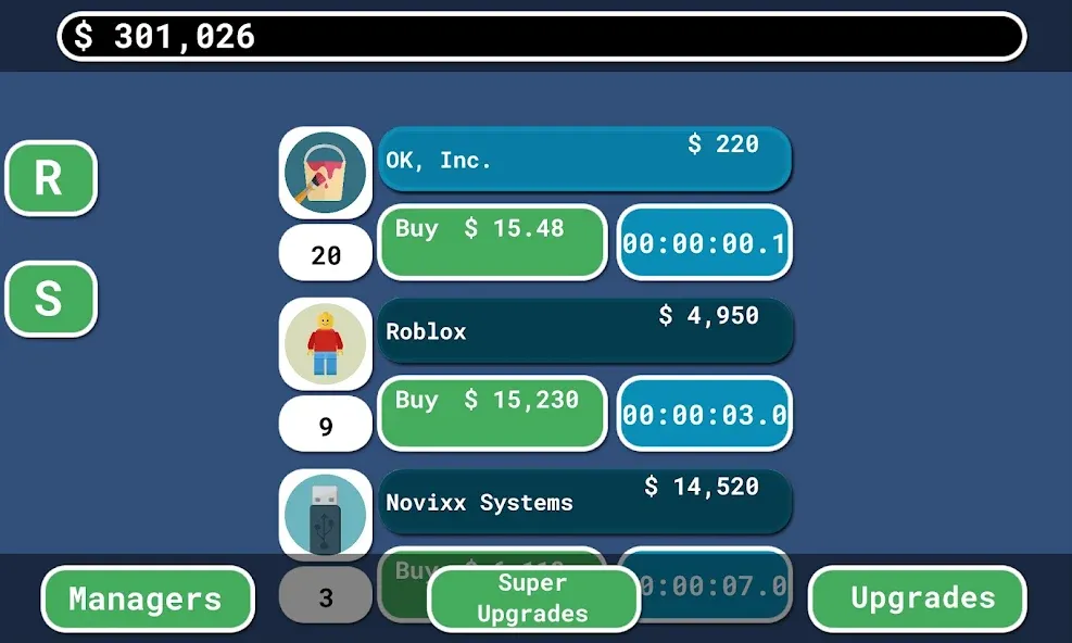 The Ok Clicker (Ди Ок Кликер) [МОД Unlocked] APK Android Screenshot 2