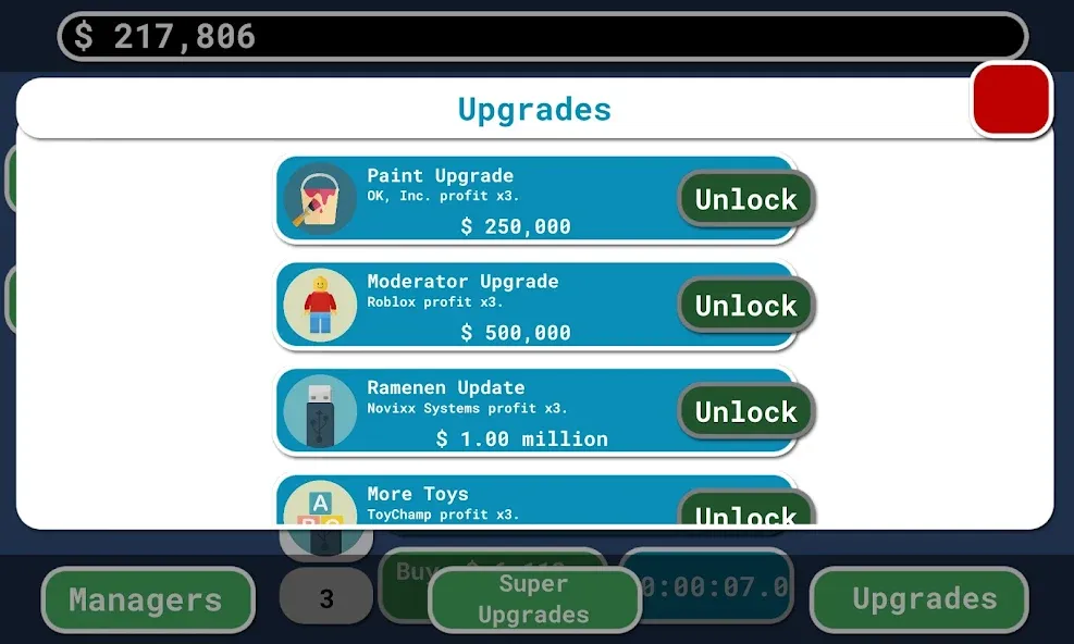 The Ok Clicker (Ди Ок Кликер) [МОД Unlocked] APK Android Screenshot 3