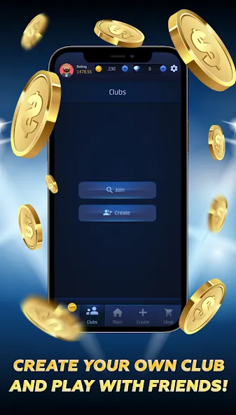 PPNards: Backgammon board game (ППНардс) [МОД Бесконечные монеты] APK Android Screenshot 5