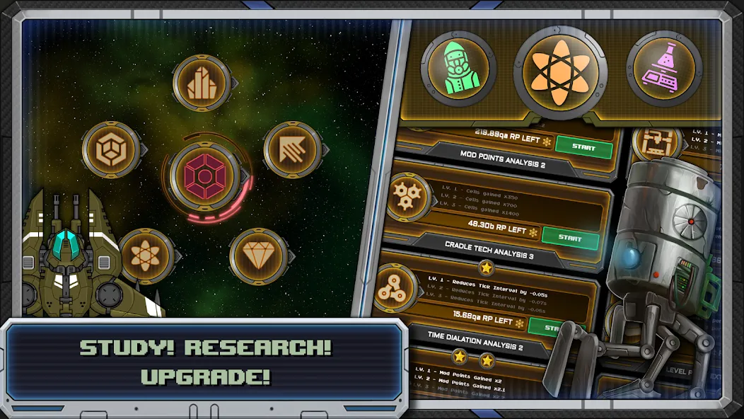 Cell: Idle Factory Incremental (Селл) [МОД Unlocked] APK Android Screenshot 4