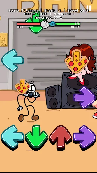 Music Battle Stickman Full mod (Музыка Бой  Мод) [МОД Premium] APK Android Screenshot 3