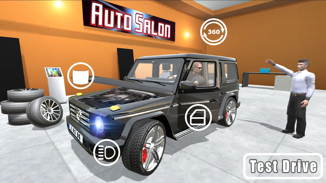 Offroad G-Class [МОД Меню] APK Android Screenshot 1