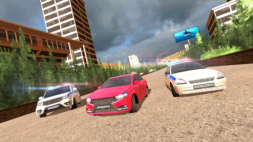 Police Car Chase [МОД Меню] APK Android Screenshot 3
