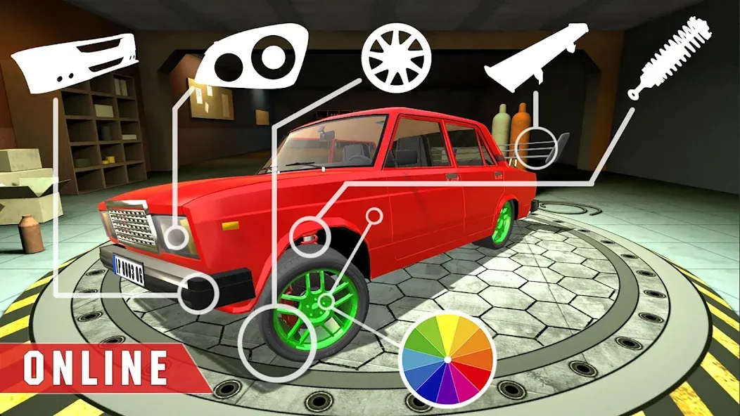 Real Cars Online Racing [МОД Меню] APK Android Screenshot 1