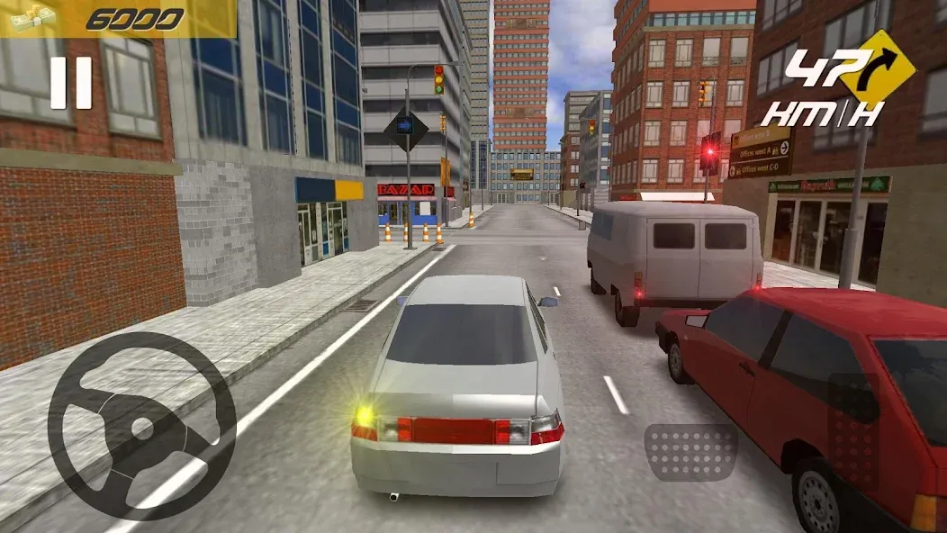 Russian Cars: 10 and 12 [МОД Бесконечные монеты] APK Android Screenshot 2