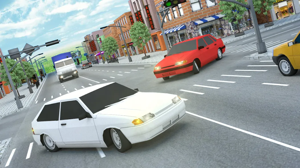 Russian Cars: 13, 14 and 15 [МОД Все открыто] APK Android Screenshot 1