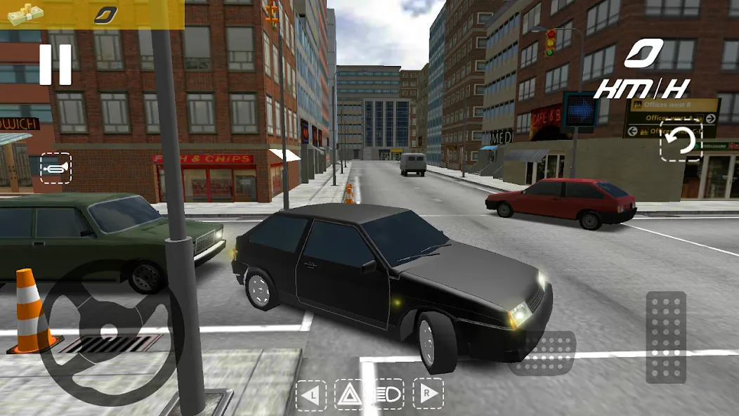 Russian Cars: 8 in City [МОД Все открыто] APK Android Screenshot 2