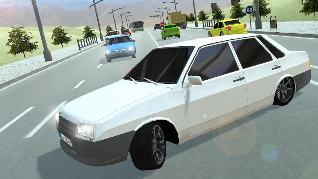 Russian Cars: 99 and 9 in City [МОД Premium] APK Android Screenshot 3