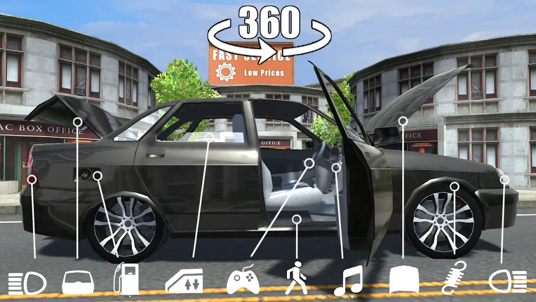 Russian Cars: Priorik 2 [МОД Меню] APK Android Screenshot 1