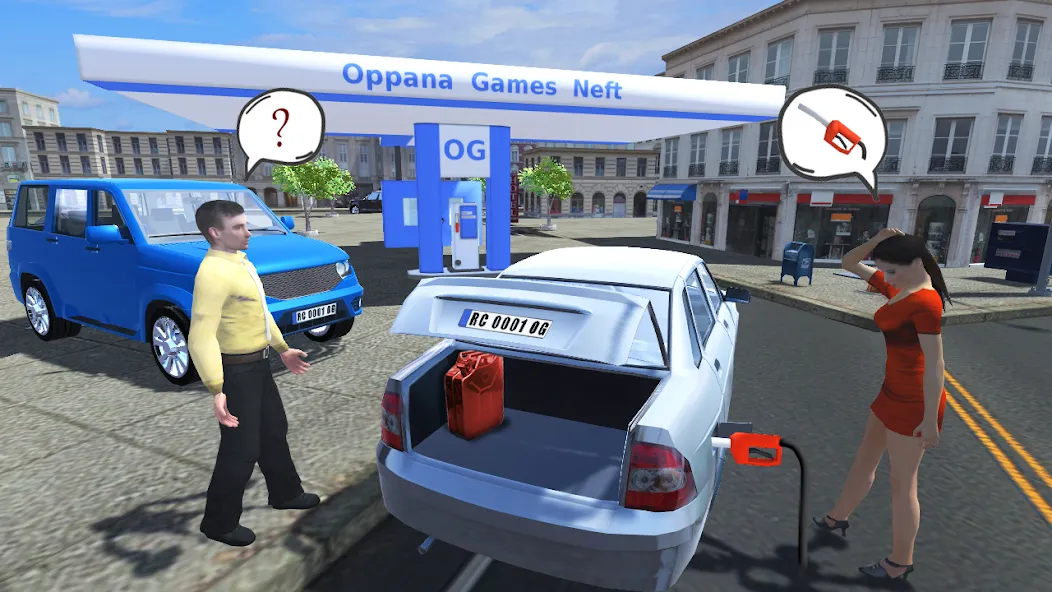 Russian Cars Simulator [МОД Mega Pack] APK Android Screenshot 5
