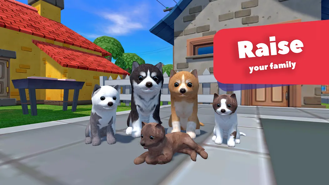 Dog Simulator - Animal Life [МОД Premium] APK Android Screenshot 1