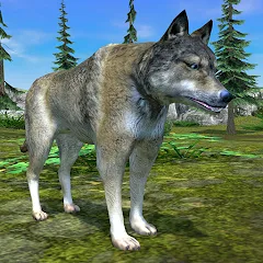 Wolf Simulator - Animal Games [МОД Mega Pack] APK Android