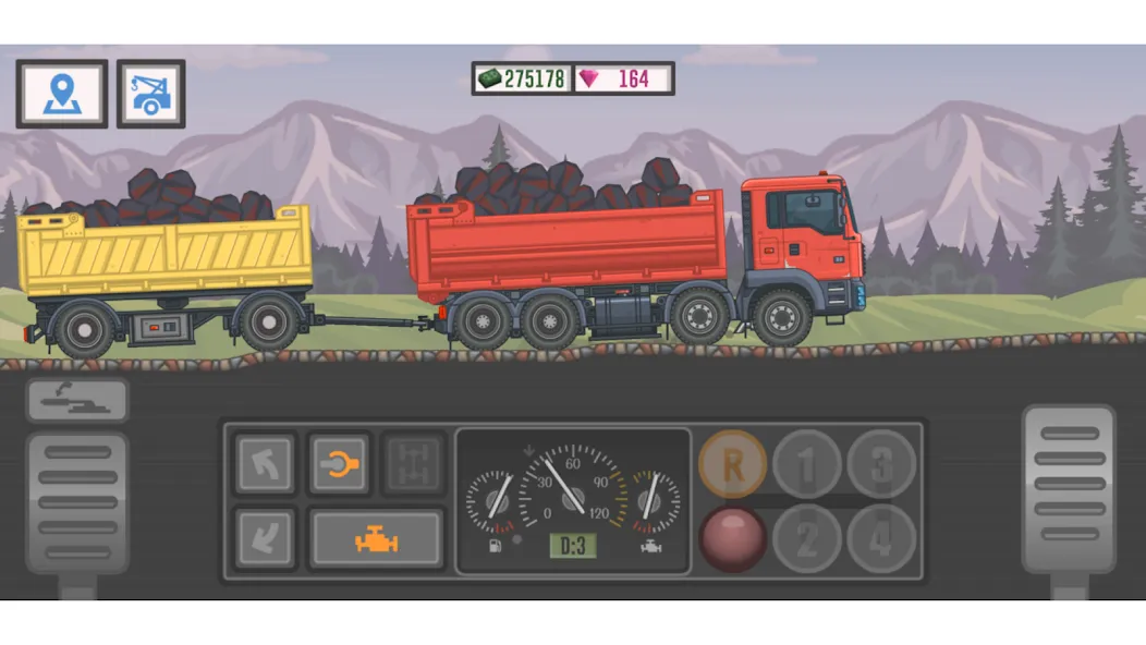 Trucker and Trucks [МОД Unlocked] APK Android Screenshot 1