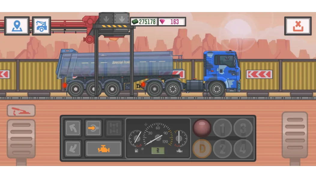 Trucker and Trucks [МОД Unlocked] APK Android Screenshot 2