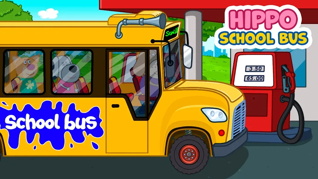 Kids School Bus Adventure [МОД Unlocked] APK Android Screenshot 2