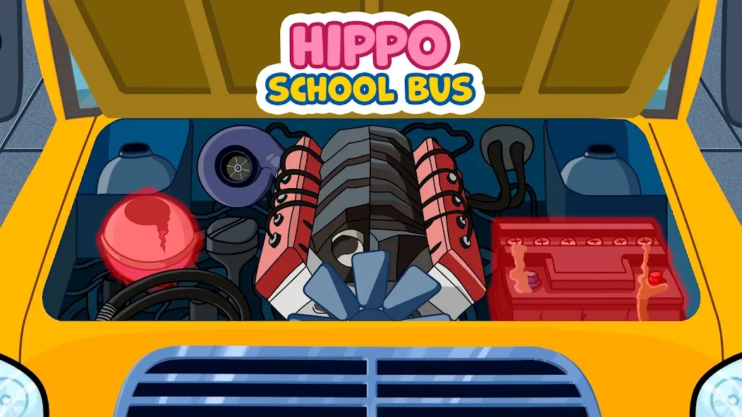 Kids School Bus Adventure [МОД Unlocked] APK Android Screenshot 3