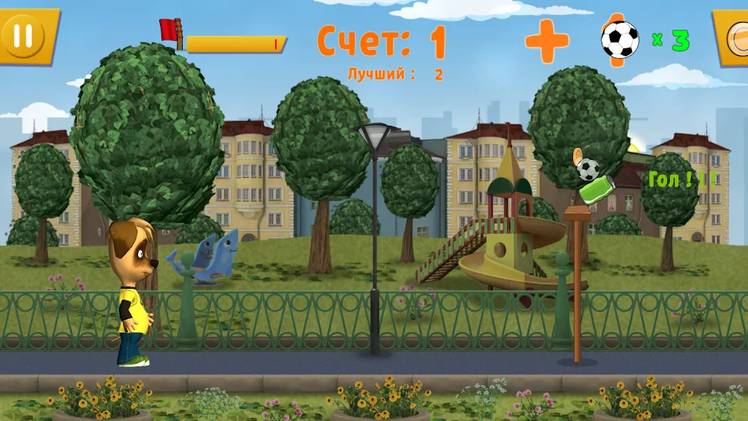 Pooches: Street Soccer [МОД Mega Pack] APK Android Screenshot 1