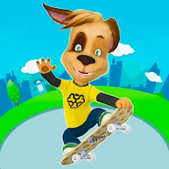 Pooches: Skateboard [МОД Много денег] APK Android