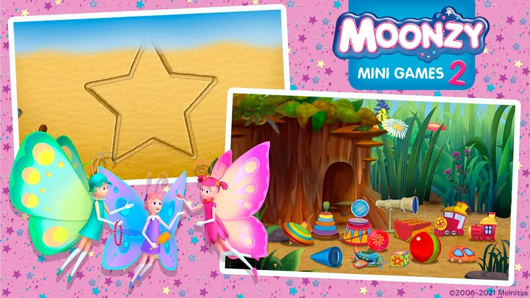 Moonzy: Mini-games for Kids [МОД Все открыто] APK Android Screenshot 2