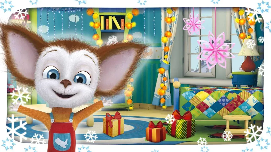 Барбоскины: Вырезаем снежинки [МОД Mega Pack] APK Android Screenshot 2