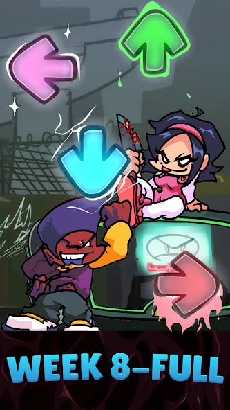 Sunday Night Music Battle (Музыкальное сражение) [МОД Mega Pack] APK Android Screenshot 1