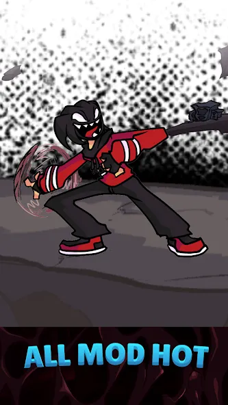 Sunday Night Music Battle (Музыкальное сражение) [МОД Mega Pack] APK Android Screenshot 2