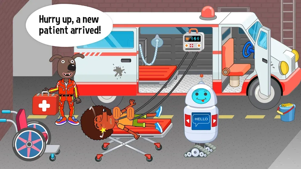 Pepi Hospital: Learn & Care (Пепи Хоспитал) [МОД Все открыто] APK Android Screenshot 1
