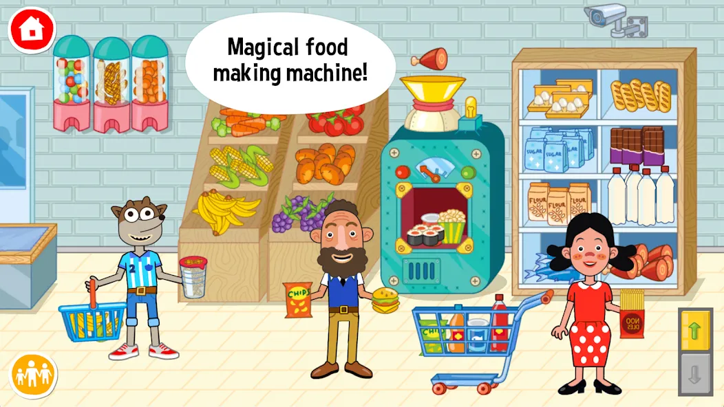 Pepi Super Stores: Fun & Games (Пепи Супер Сторы) [МОД Все открыто] APK Android Screenshot 2