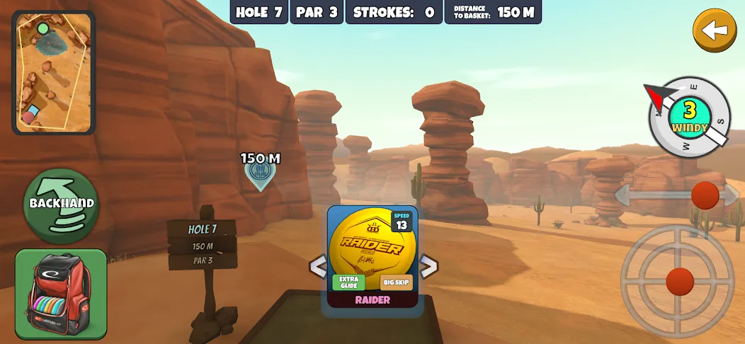 Disc Golf Valley (Диск Гольф Вэлли) [МОД Все открыто] APK Android Screenshot 4