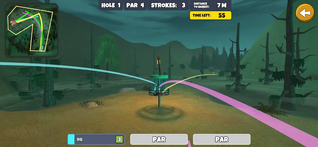 Disc Golf Valley (Диск Гольф Вэлли) [МОД Все открыто] APK Android Screenshot 5