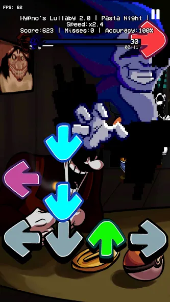 Hypno Mix Five Nights Battle (ФНФ Хипно Микс Пять Ночей) [МОД Premium] APK Android Screenshot 1