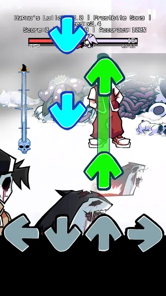 Hypno Mix Five Nights Battle (ФНФ Хипно Микс Пять Ночей) [МОД Premium] APK Android Screenshot 2