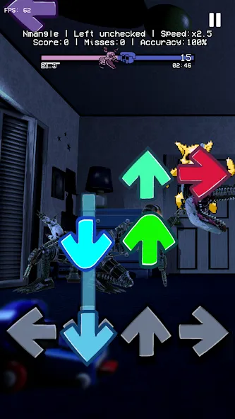 Hypno Mix Five Nights Battle (ФНФ Хипно Микс Пять Ночей) [МОД Premium] APK Android Screenshot 3