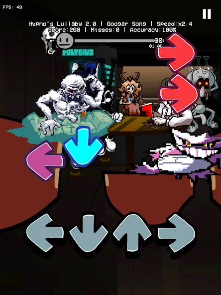 Hypno Mix Five Nights Battle (ФНФ Хипно Микс Пять Ночей) [МОД Premium] APK Android Screenshot 5