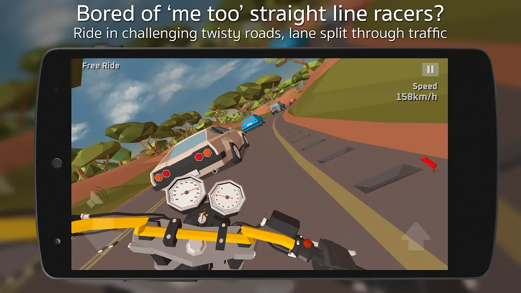 Cafe Racer (Кафе Рейсер) [МОД Бесконечные монеты] APK Android Screenshot 1