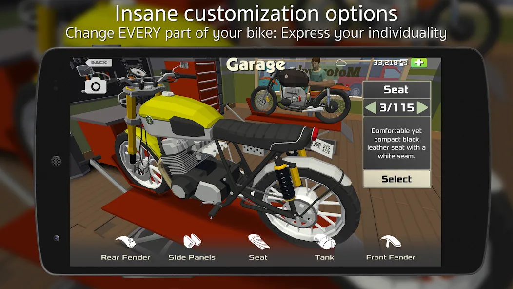 Cafe Racer (Кафе Рейсер) [МОД Бесконечные монеты] APK Android Screenshot 2