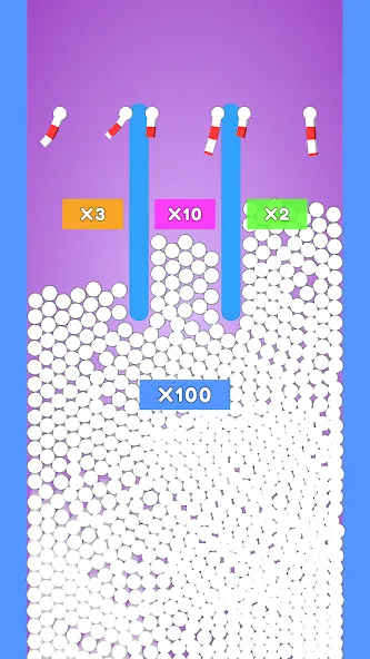 Balls and Ropes: Cut 'n Bounce (Боллс энд Роупс) [МОД Много денег] APK Android Screenshot 3