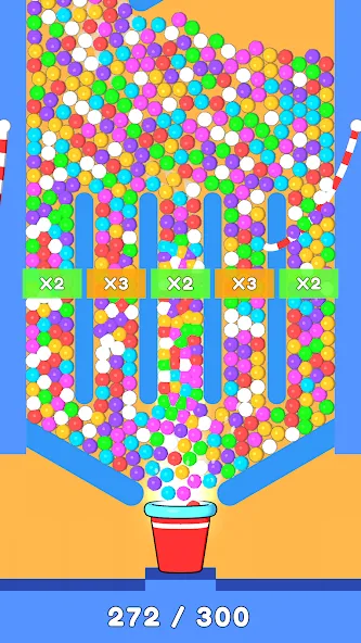 Balls and Ropes: Cut 'n Bounce (Боллс энд Роупс) [МОД Много денег] APK Android Screenshot 5