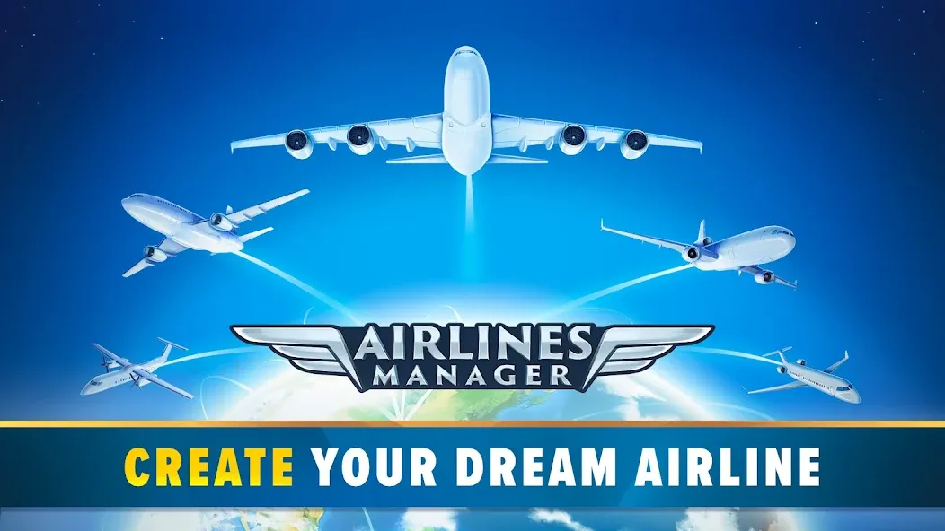 Airlines Manager: Plane Tycoon (Эйрлайнс Менеджер) [МОД Много денег] APK Android Screenshot 1