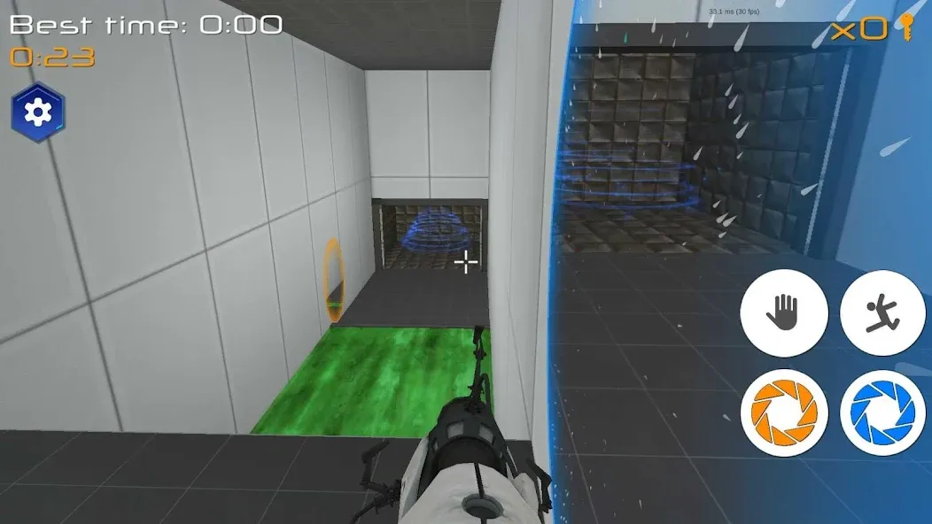 Portal Maze 2 game 3D aperture [МОД Много денег] APK Android Screenshot 3
