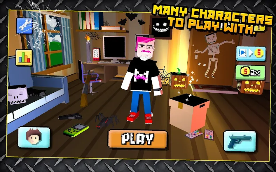 Zombie Breakout: Blood & Chaos (Зомби Брейкут) [МОД Бесконечные монеты] APK Android Screenshot 1