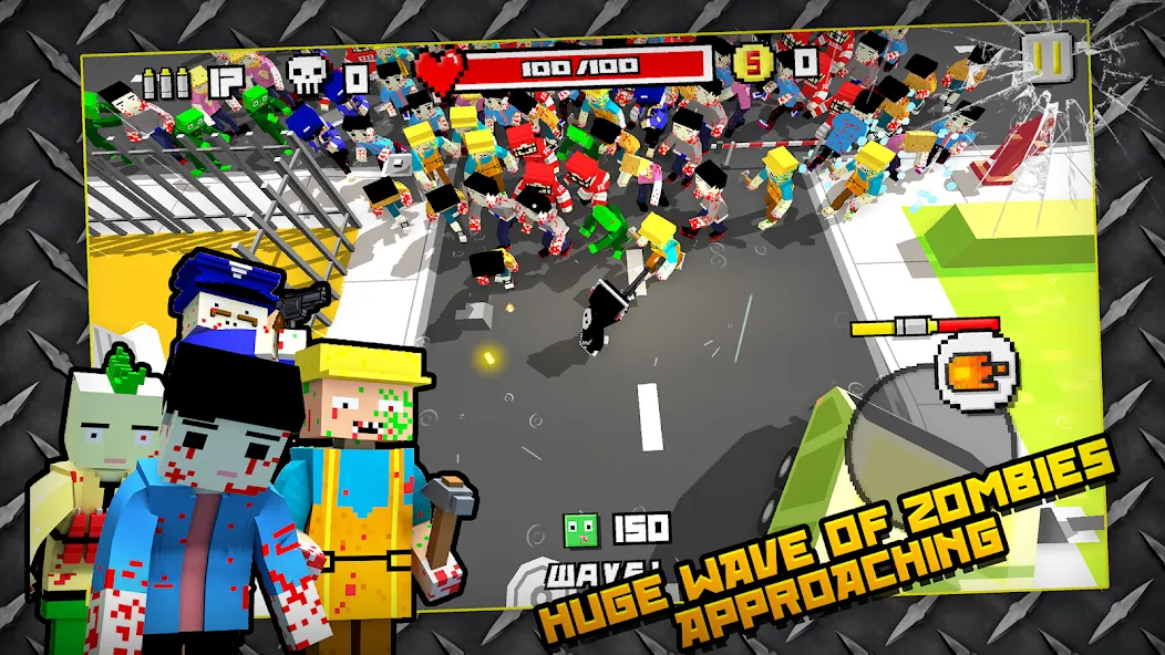Zombie Breakout: Blood & Chaos (Зомби Брейкут) [МОД Бесконечные монеты] APK Android Screenshot 3