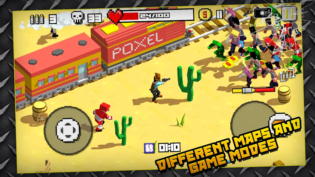 Zombie Breakout: Blood & Chaos (Зомби Брейкут) [МОД Бесконечные монеты] APK Android Screenshot 5