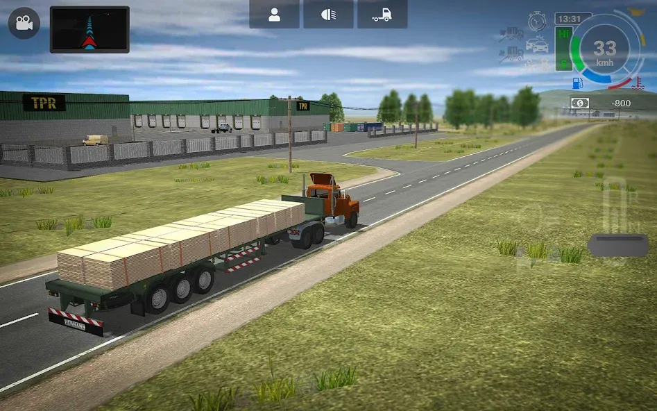 Grand Truck Simulator 2 (Гранд Трак Симулятор 2) [МОД Premium] APK Android Screenshot 3